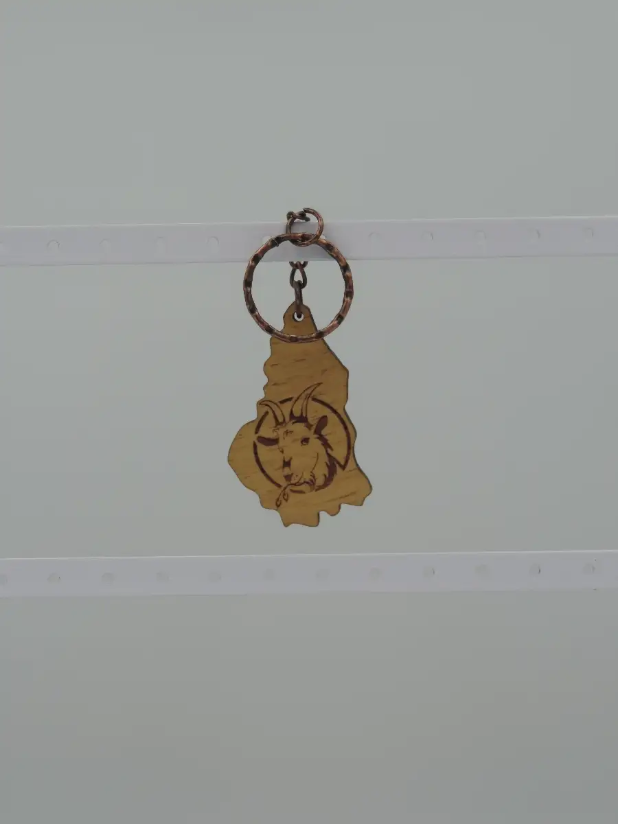Porte-clé bois